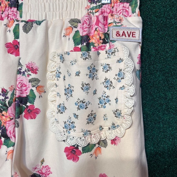 461 NWT Ampersand Avenue Garden Rose Jogger - Picture 5 of 9